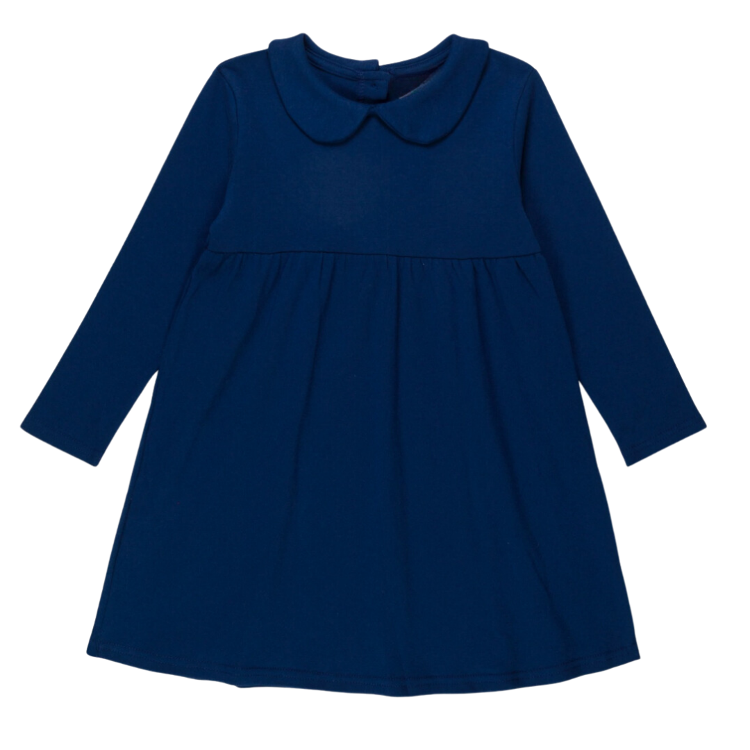 Long Sleeve Peter Pan Collar Dress