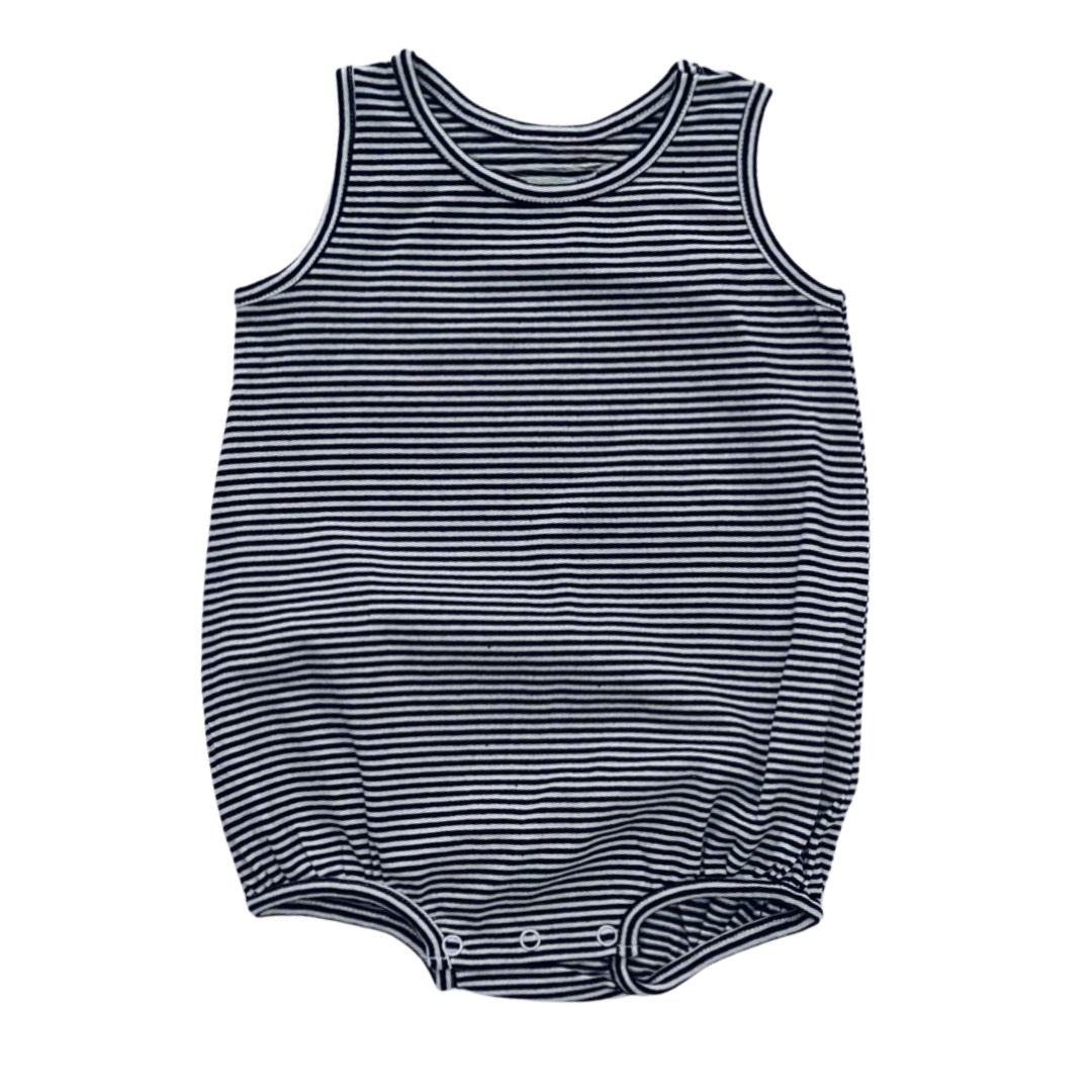 Patriotic Knit Striped Tank Bubble