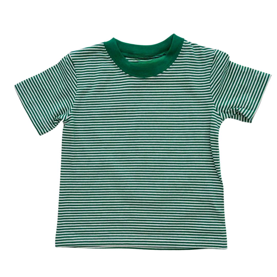 Striped Short Sleeve Toddler Tee