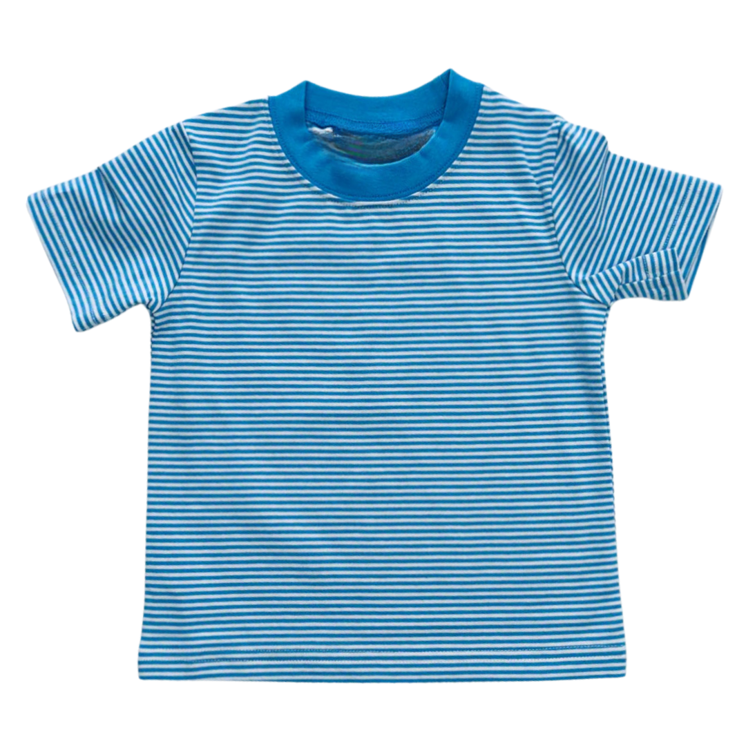 Golf Striped Short Sleeve Toddler Tee