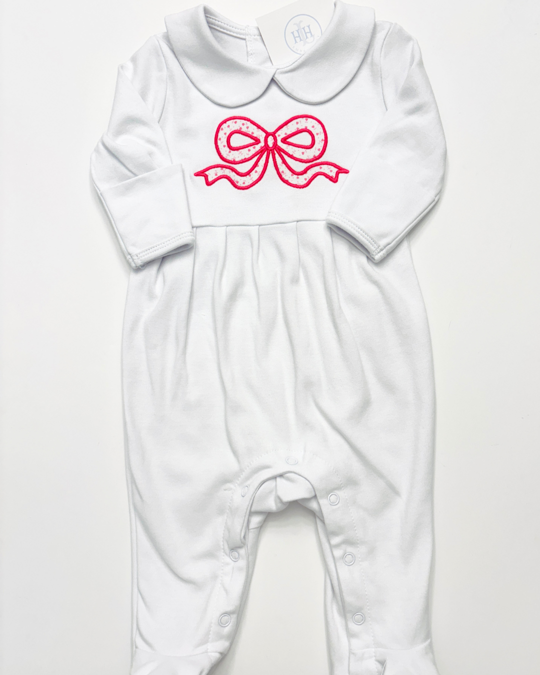 Ready to Ship- Peter Pan Collar PJs with Bow