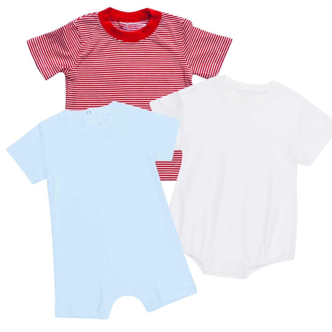 Boy Short Sleeve Bundle- 12 Months