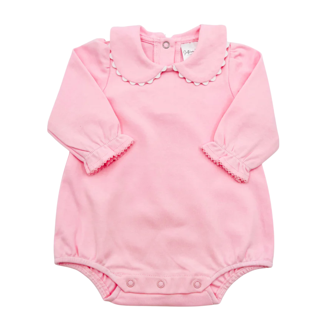 Fall Long Sleeve Ric Rac Collar Bubble