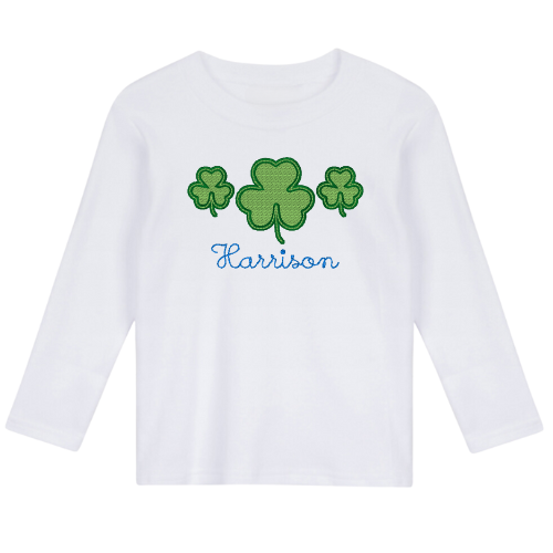 St. Patrick's Day Long Sleeve Toddler Tee