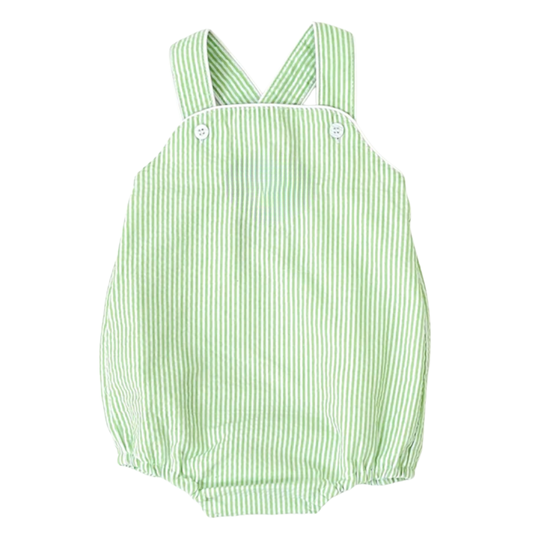 Summer Seersucker Sunsuit