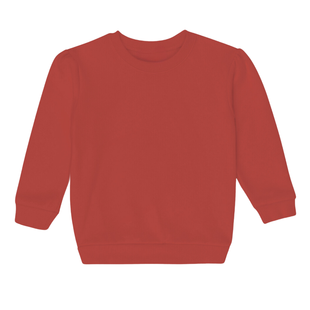 Puff Sleeve Sweatshirt