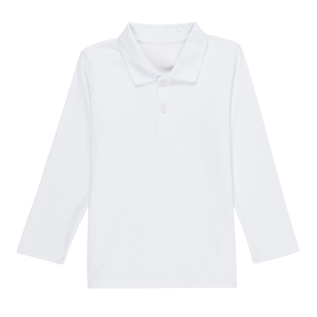 Christmas Long Sleeve Polo