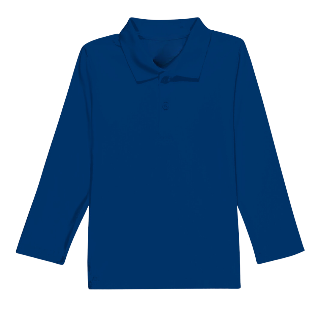 Christmas Long Sleeve Polo