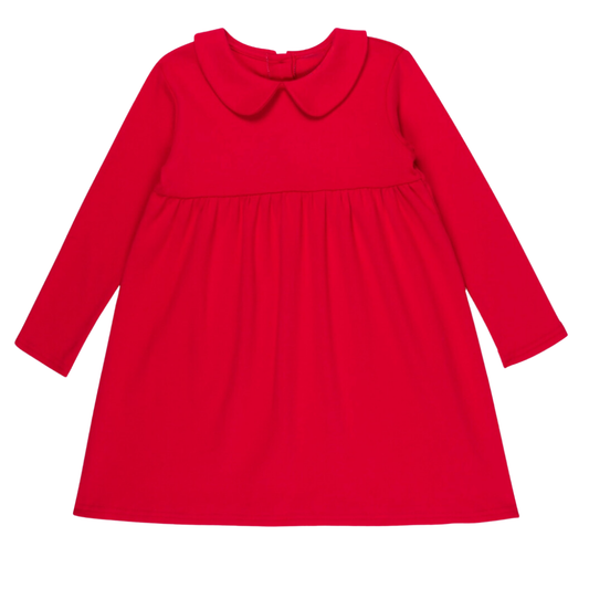 Long Sleeve Peter Pan Collar Dress