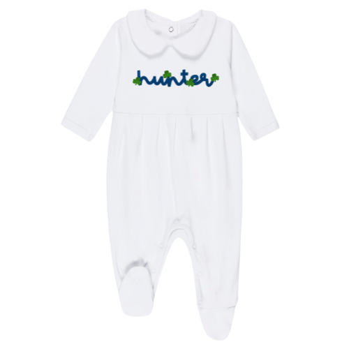 St. Patrick's Day Infant Peter Pan Collar Pajamas