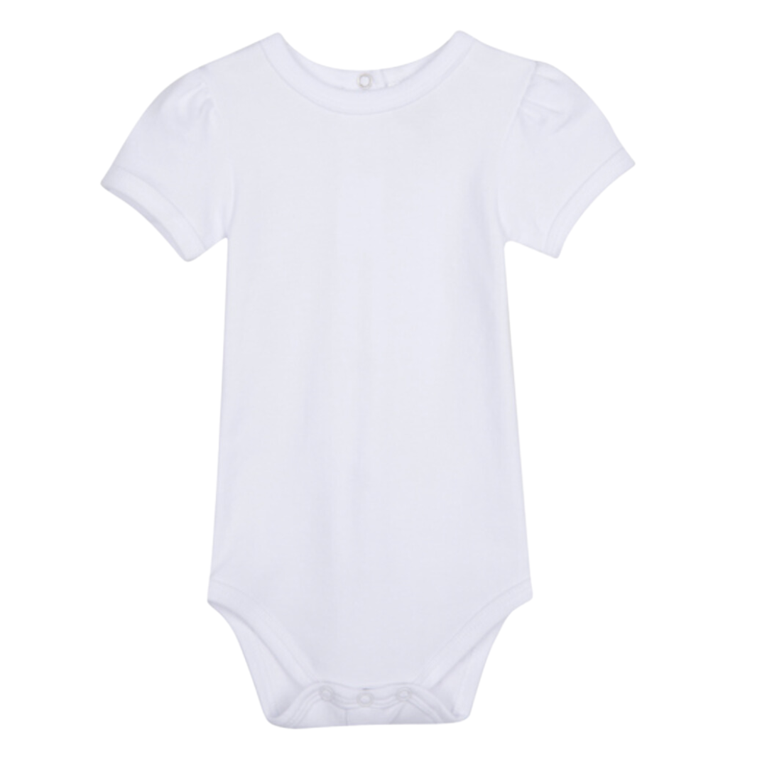 Puff Sleeve Short Sleeve Onesie