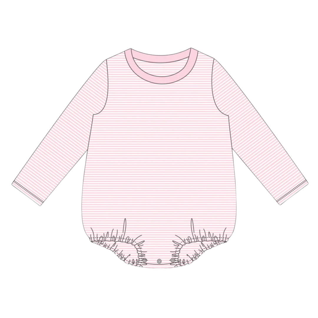 Long Sleeve Stripe Tshirt Bubble