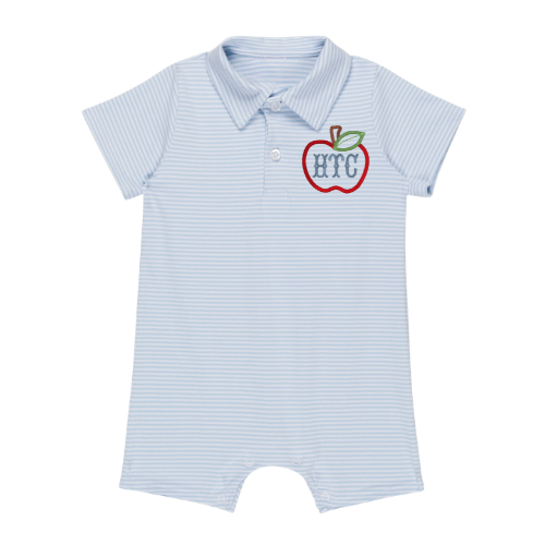 Back to School Polo Romper