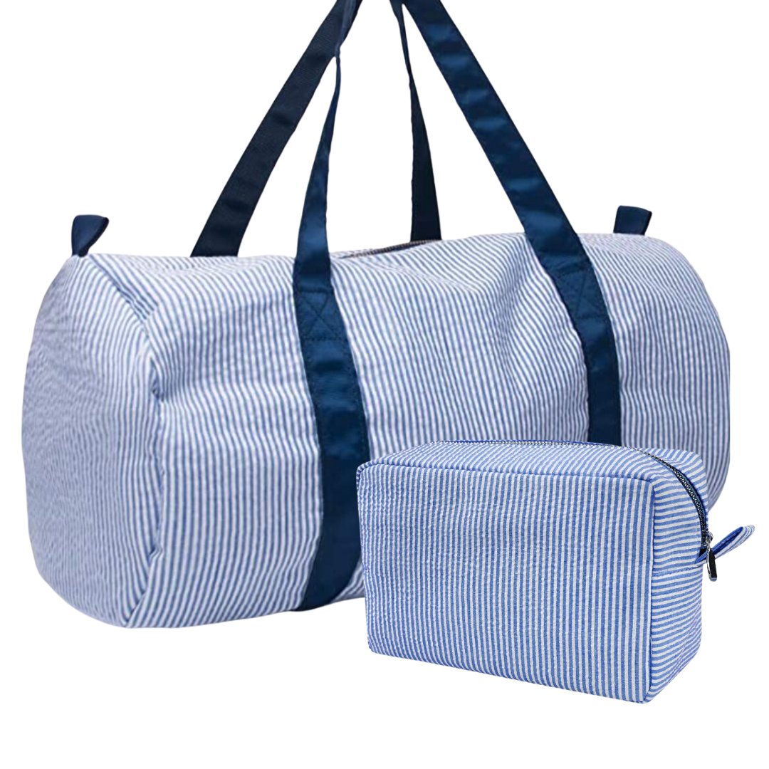 Seersucker Travel Set
