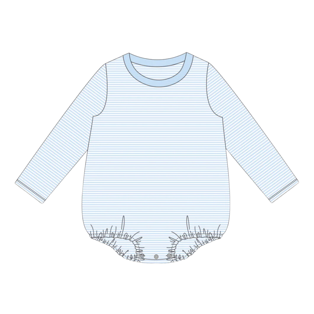 Long Sleeve Stripe Tshirt Bubble