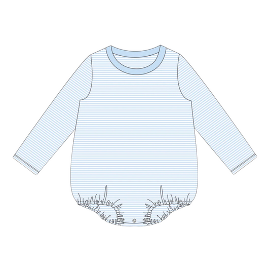 Long Sleeve Stripe Tshirt Bubble