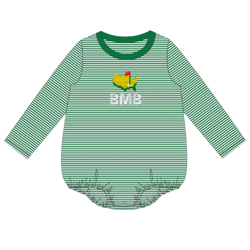 Golf Long Sleeve Stripe Tshirt Bubble