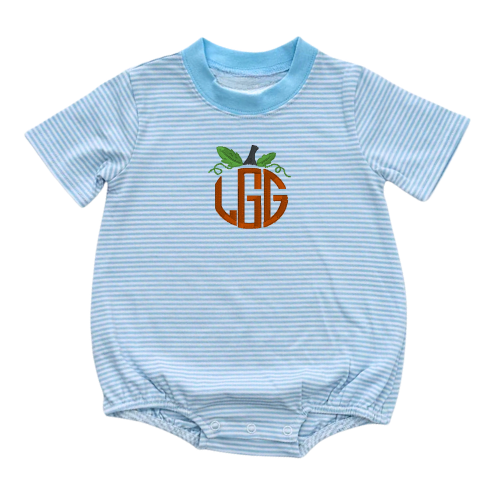 Fall Striped Short Sleeve Tshirt Bubble