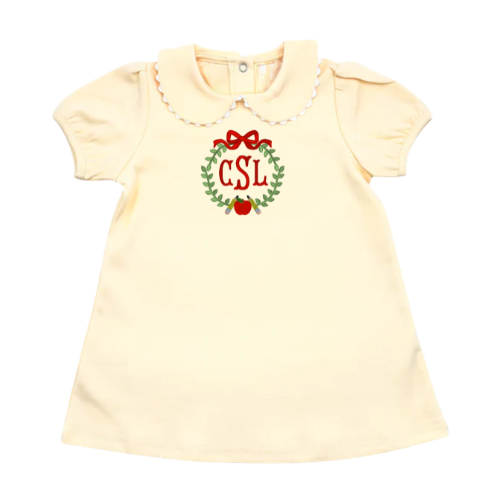 Back to School Ric Rac Collar Dress