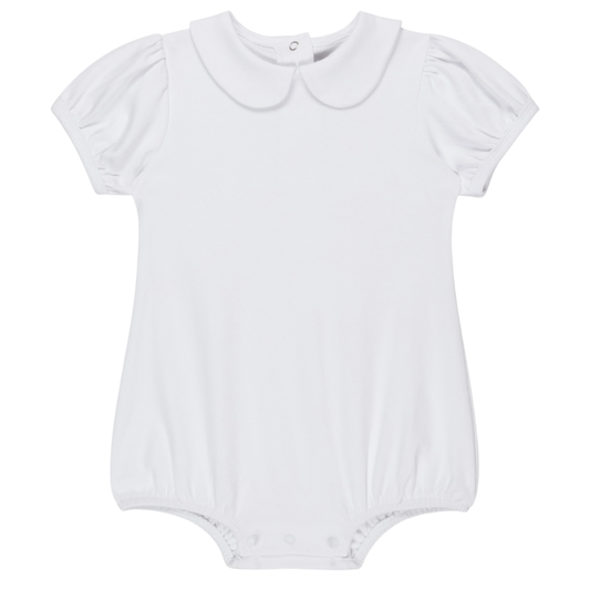 Short Sleeve Puff Sleeve Peter Pan Bubble