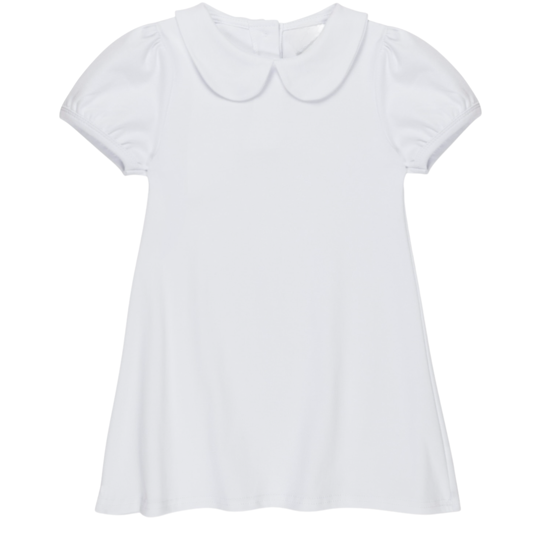 Short Sleeve Peter Pan Collar Dress