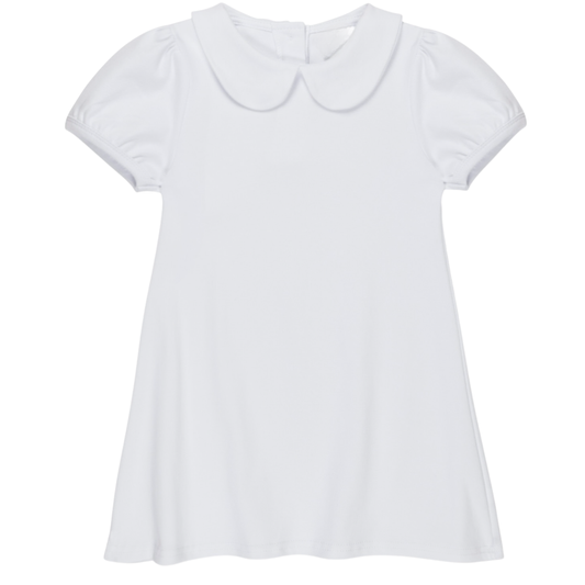 Short Sleeve Peter Pan Collar Dress