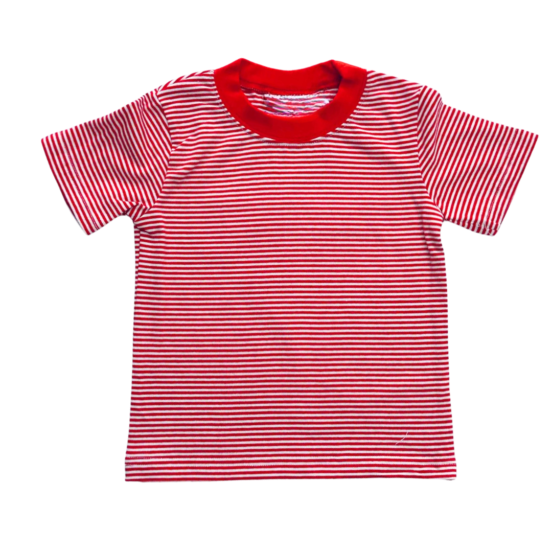 Striped Short Sleeve Toddler Tee