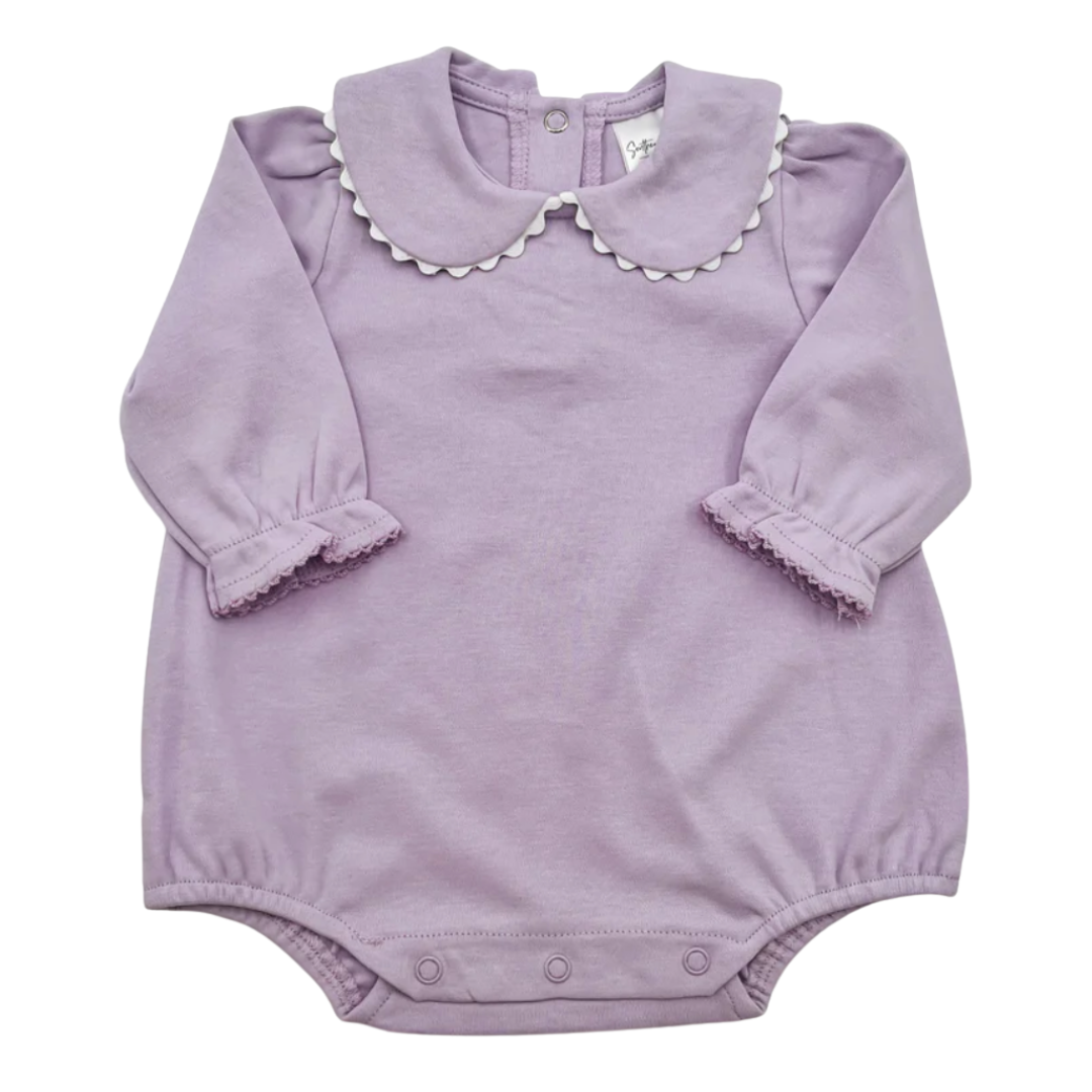 Long Sleeve Ric Rac Collar Bubble