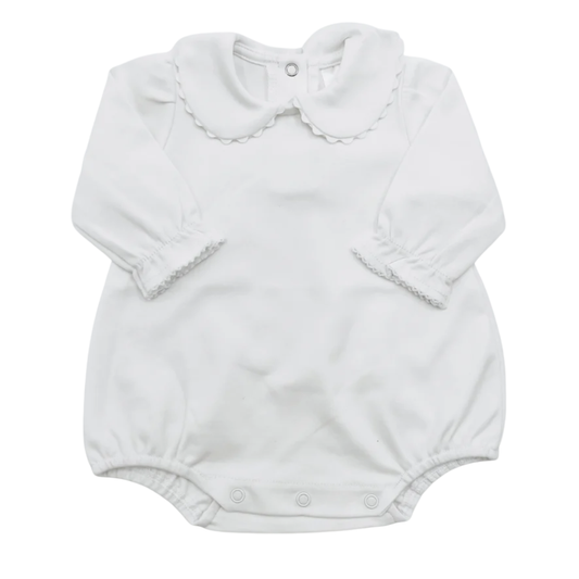 Long Sleeve Ric Rac Collar Bubble