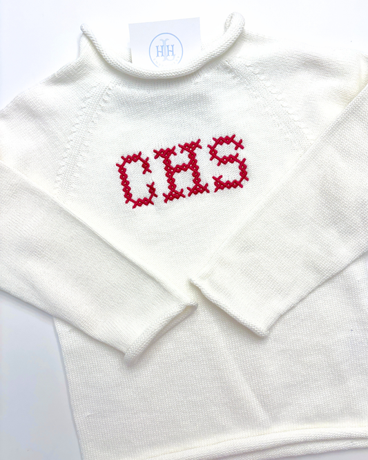 Ready to Ship- CHS Rollneck Sweater