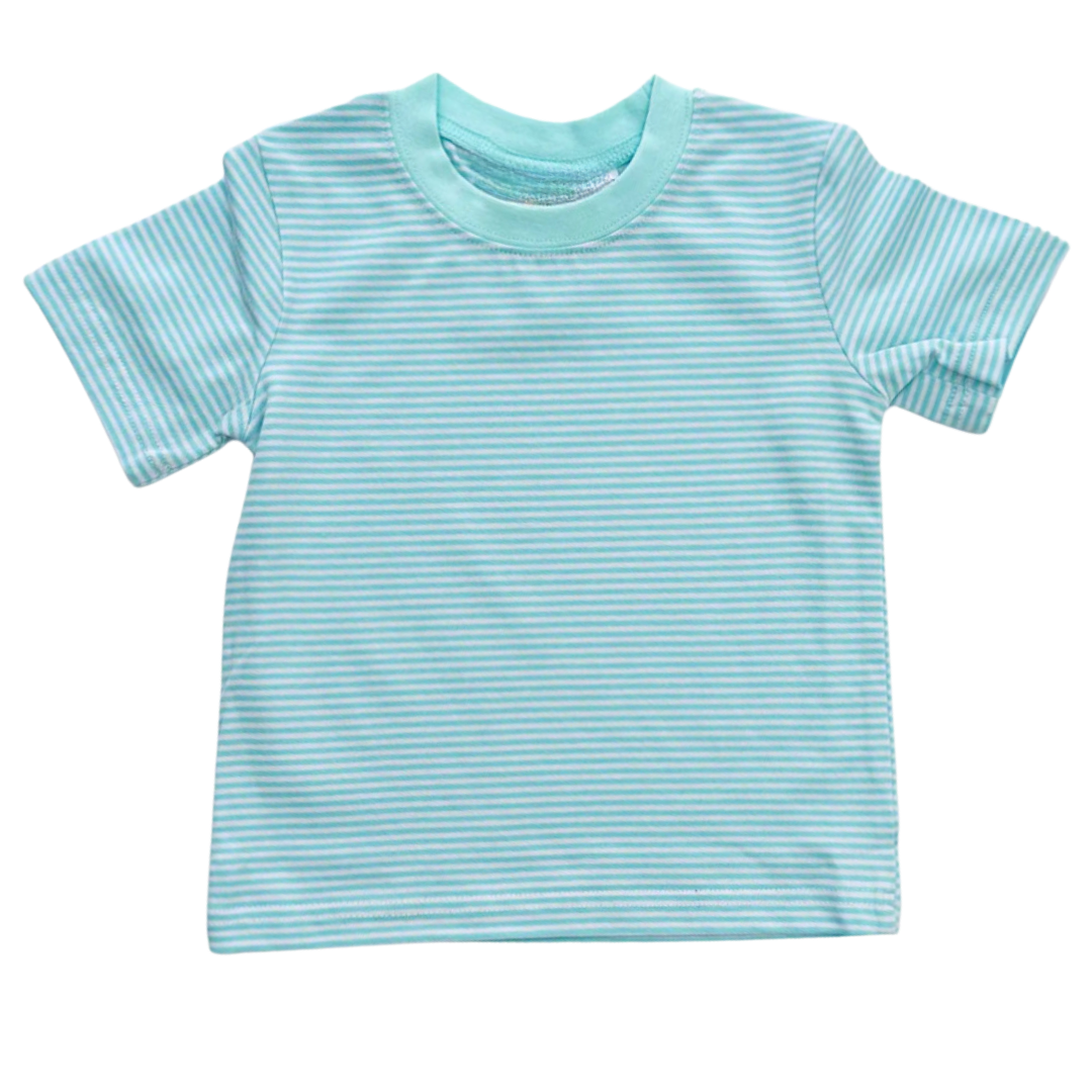 Striped Short Sleeve Toddler Tee