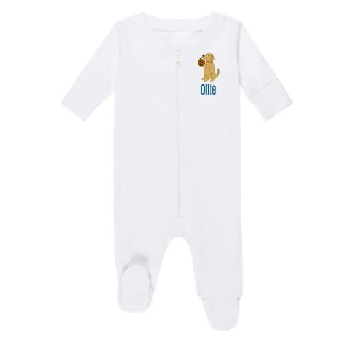 Fall Infant Footie Pajamas