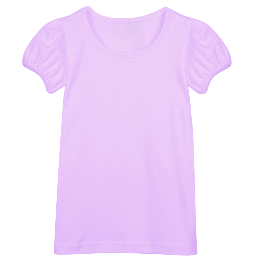 Short Sleeve Puff Sleeve Toddler Tee