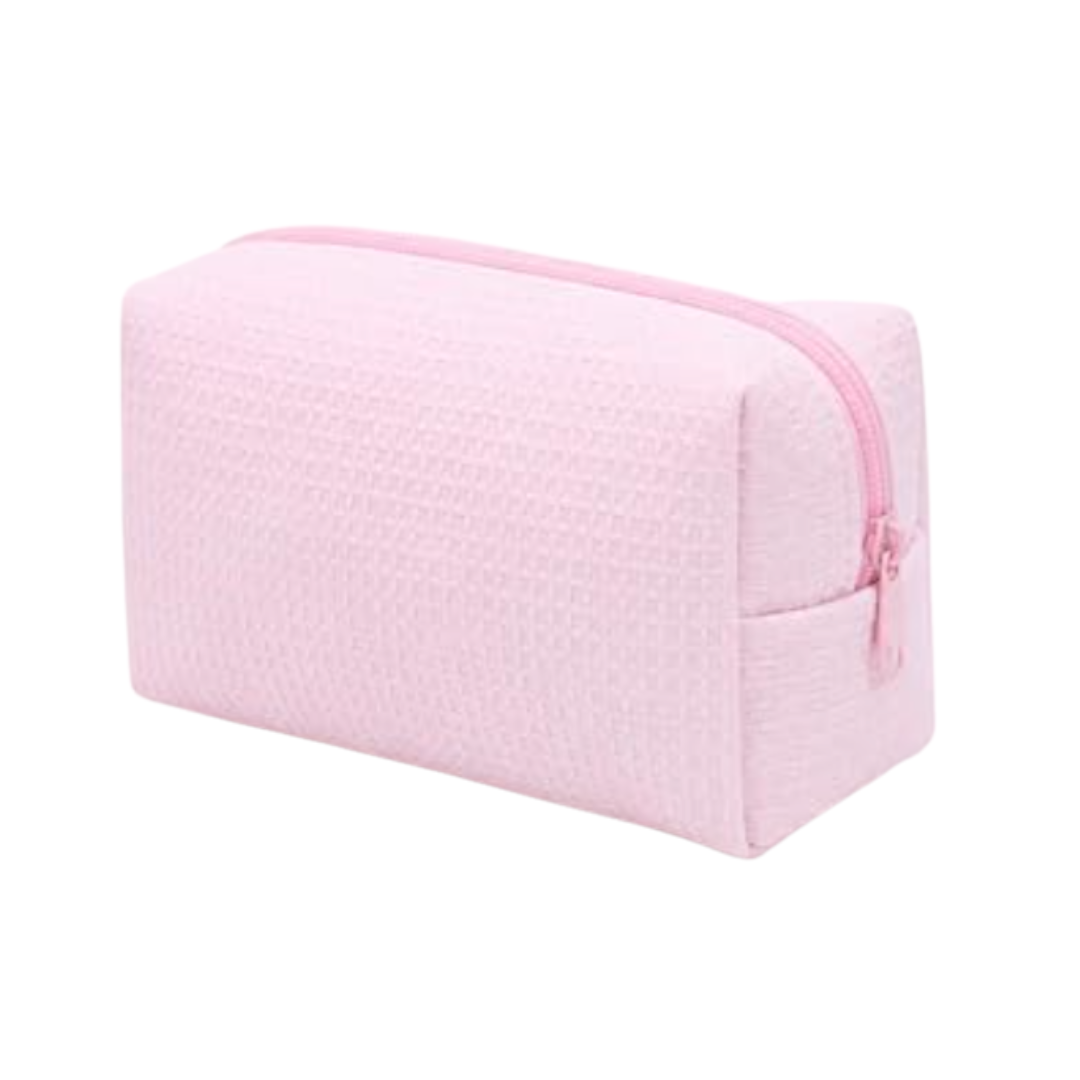 Waffle Knit Toiletry Bag
