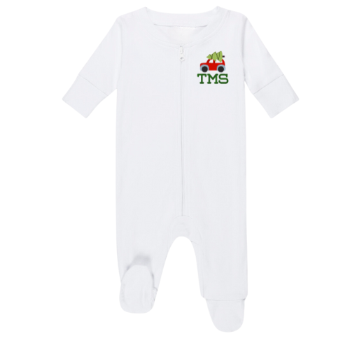 Christmas Infant Footie Pajamas