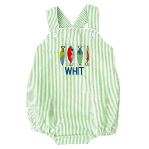 Summer Seersucker Sunsuit