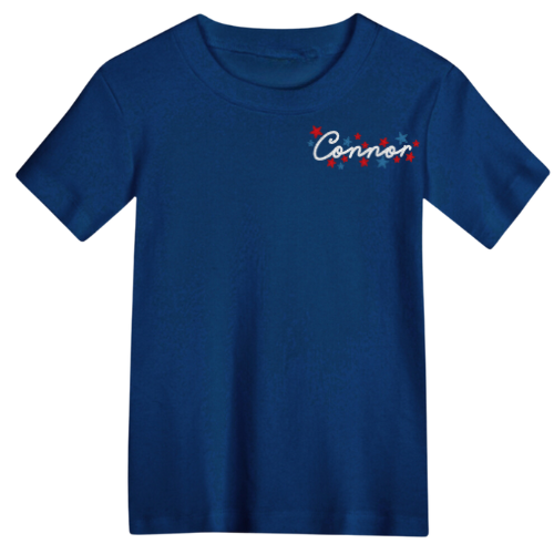 Patriotic Short Sleeve Toddler Tee