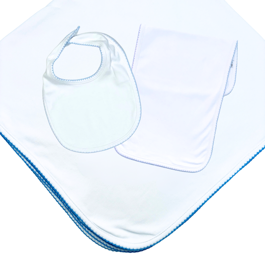 Picot Trim Blanket Bundle