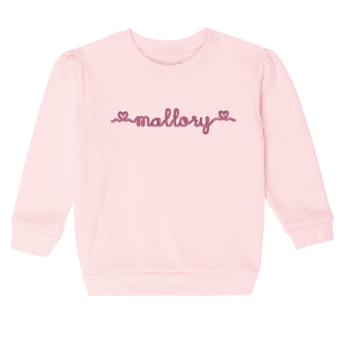 Valentine's Puff Sleeve Sweatshirt