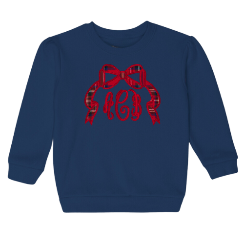 Christmas Puff Sleeve Sweatshirt