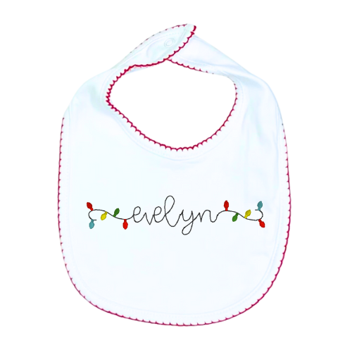 Christmas Baby Bib