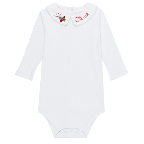 Valentine's Long Sleeve Peter Pan Onesie