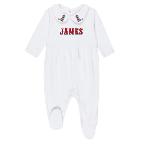 Valentine's Infant Peter Pan Collar Pajamas