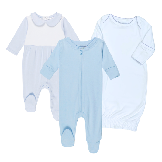 Boy Pajama Bundle- Newborn