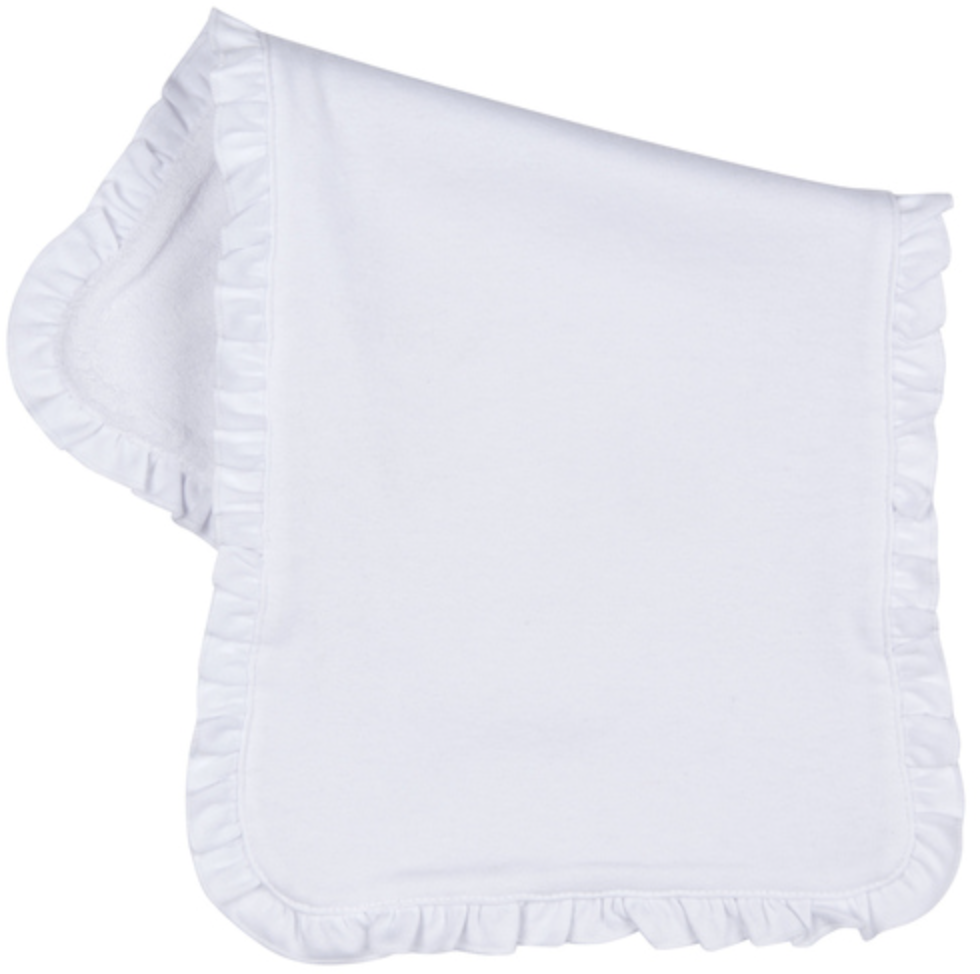 Ruffle Burp Cloth