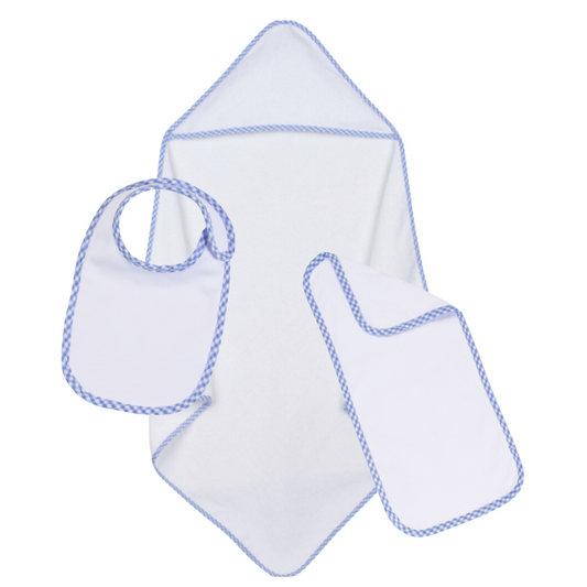 Gingham Trim Baby Bundle