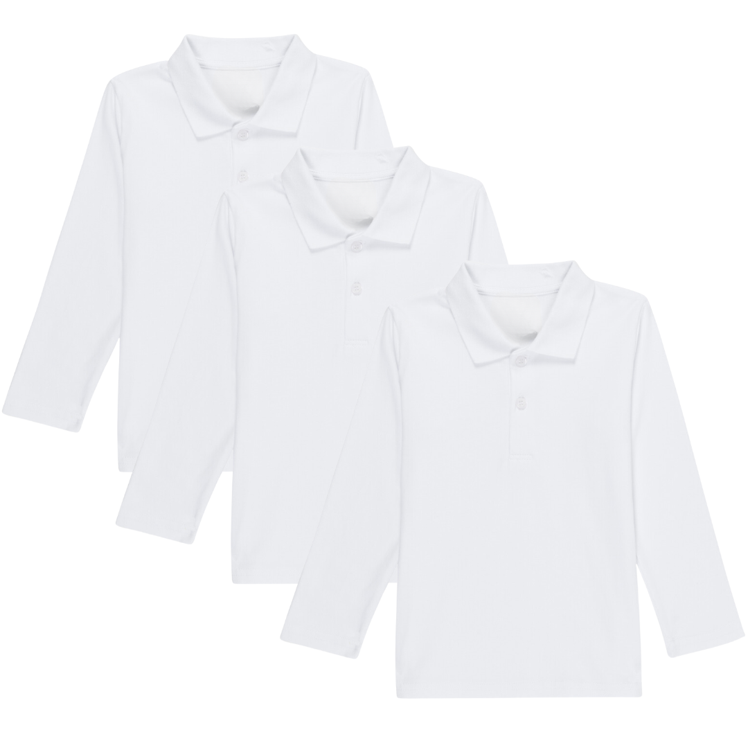 Toddler Long Sleeve Polo Bundle