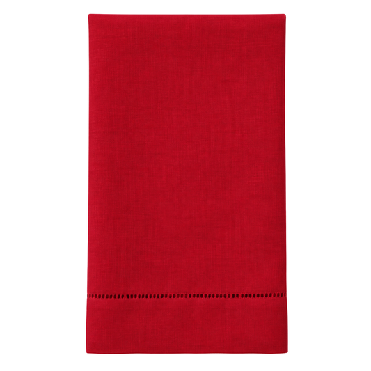 Christmas Linen Guest Hand Towel