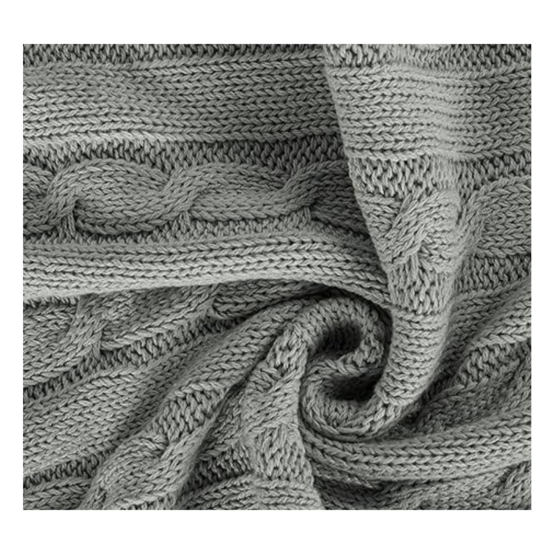 Cable Knit Blanket
