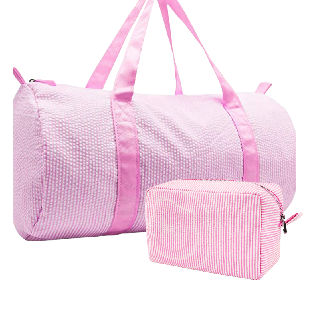 Seersucker Travel Set